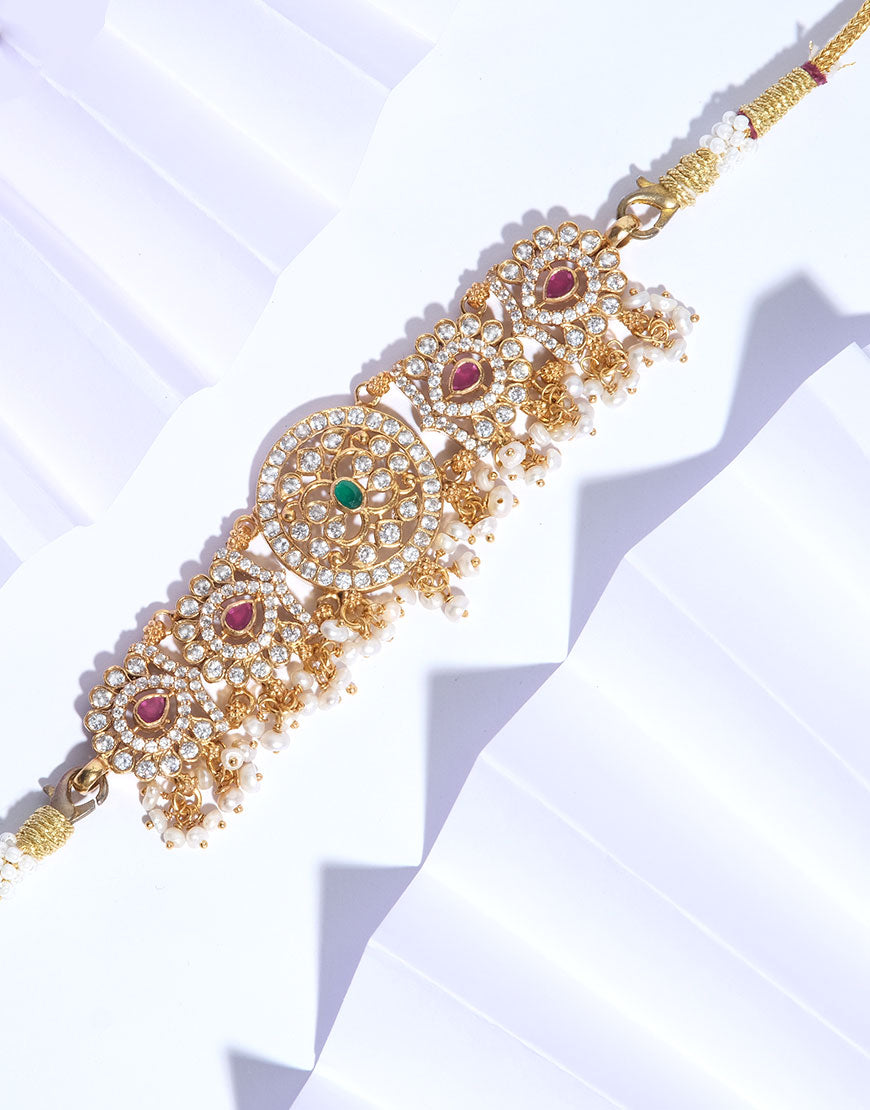 Antique Mini Temple Choker