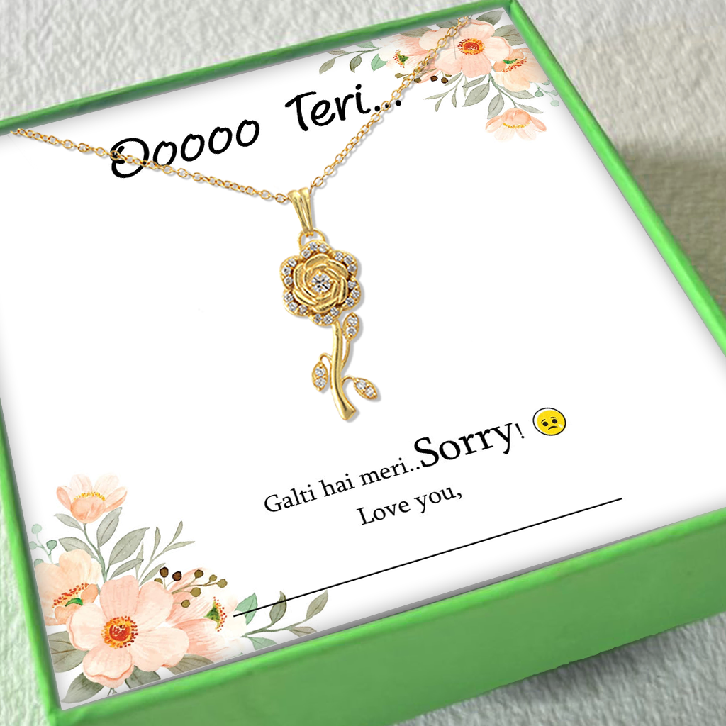 Apology Gift For Wife/ Girlfriend/ Friend