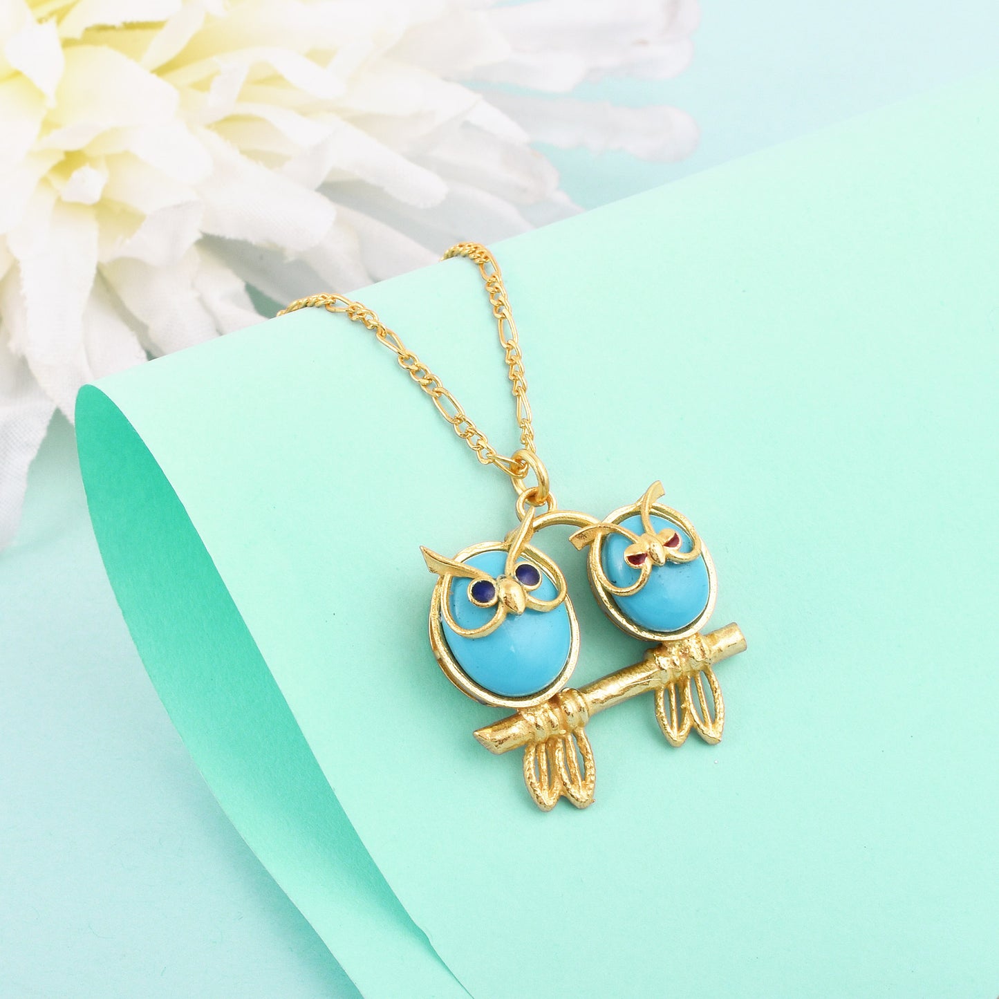 Silver Owl Necklace