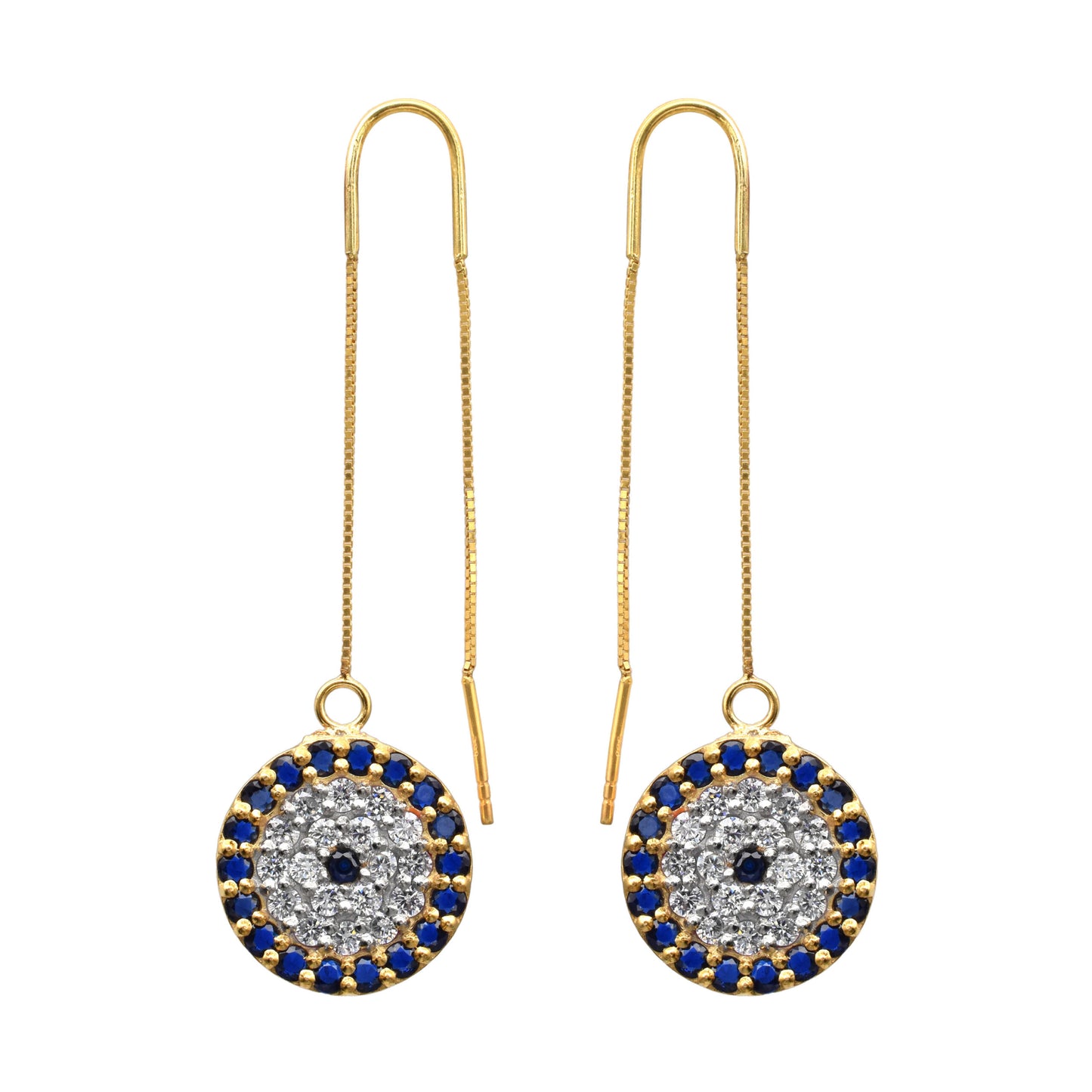 Evil-Eye Sui Dhaga Earrings