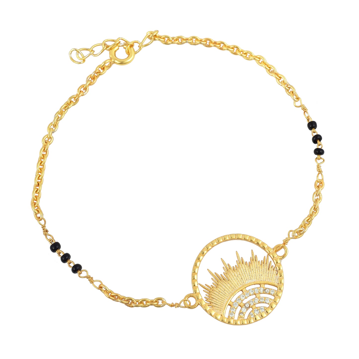 Mangalsutra Adjustable Sun Bracelet