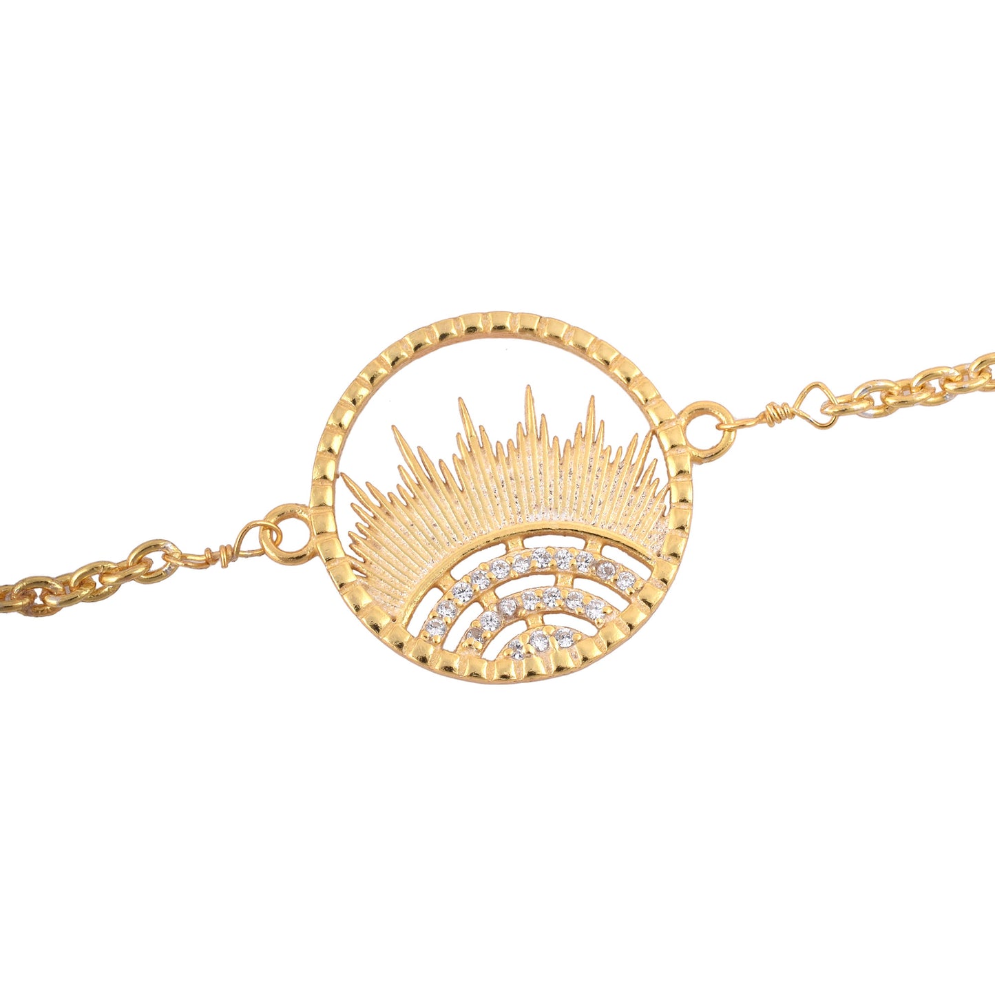 Mangalsutra Adjustable Sun Bracelet