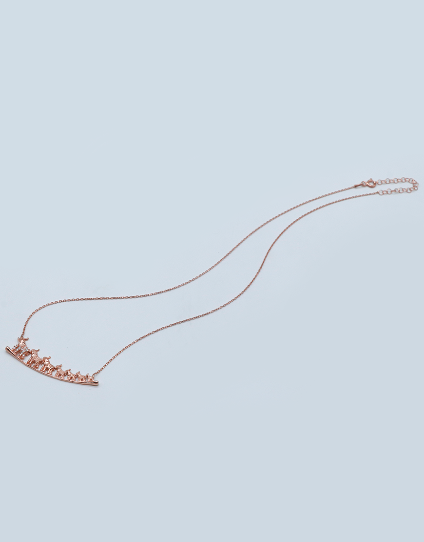 Rosegold Elephant Necklace