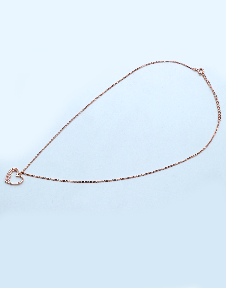 Rosegold Heart Necklace