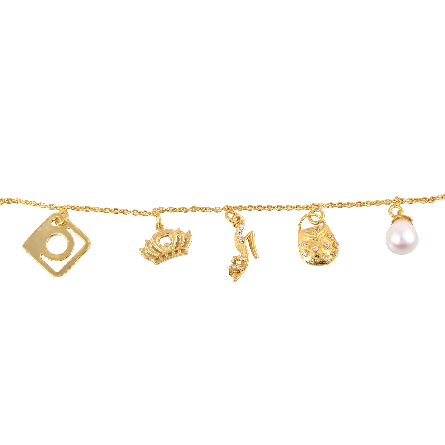Silver Charms Fashionista Bracelet