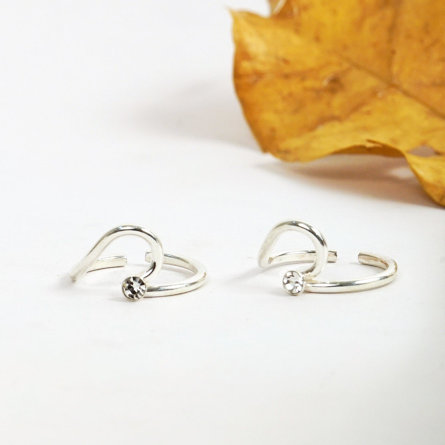 Silver Twisted Toe-Ring