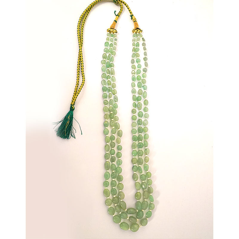 Green Emerald Aventurine 3 Line Mala