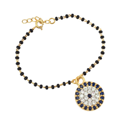 Evil Eye Mangalsutra Bracelet