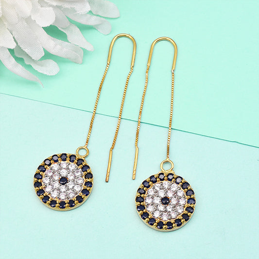 Evil-Eye Sui Dhaga Earrings