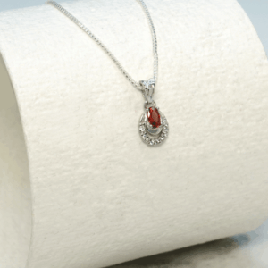 silver mini 2 line oval pendantred2.png