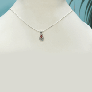 silver mini 2 line oval pendantred3.png