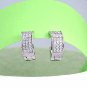 silver mini bali 3 line half hoop earrings2.png