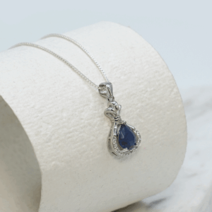 silver pear coloured cz pendantblue3.png