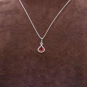 silver pear coloured cz pendantred2.jpg