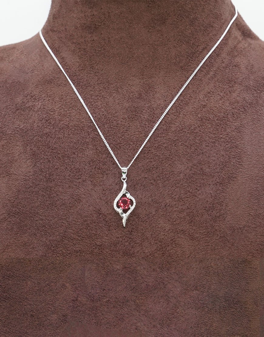 silver round coloured cz pendant red2.jpg silver round coloured cz pendant red2.jpg